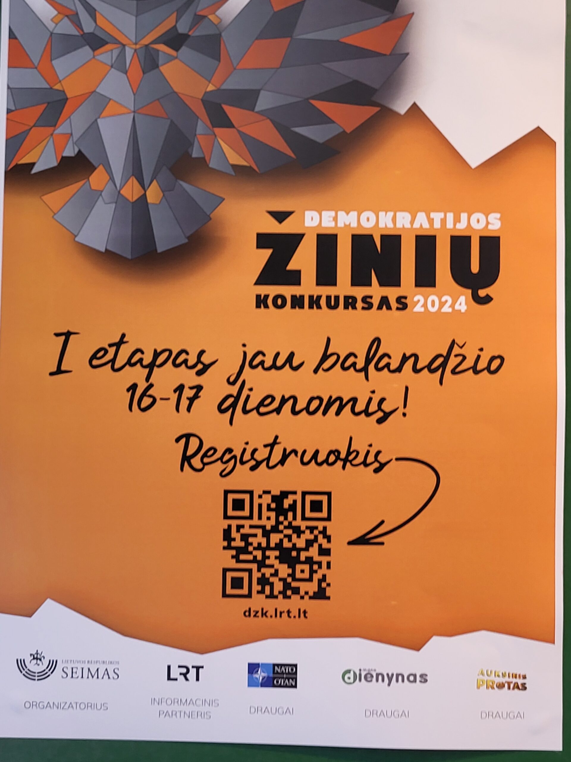 DEMOKRATIJOS ŽINIŲ KONKURSAS