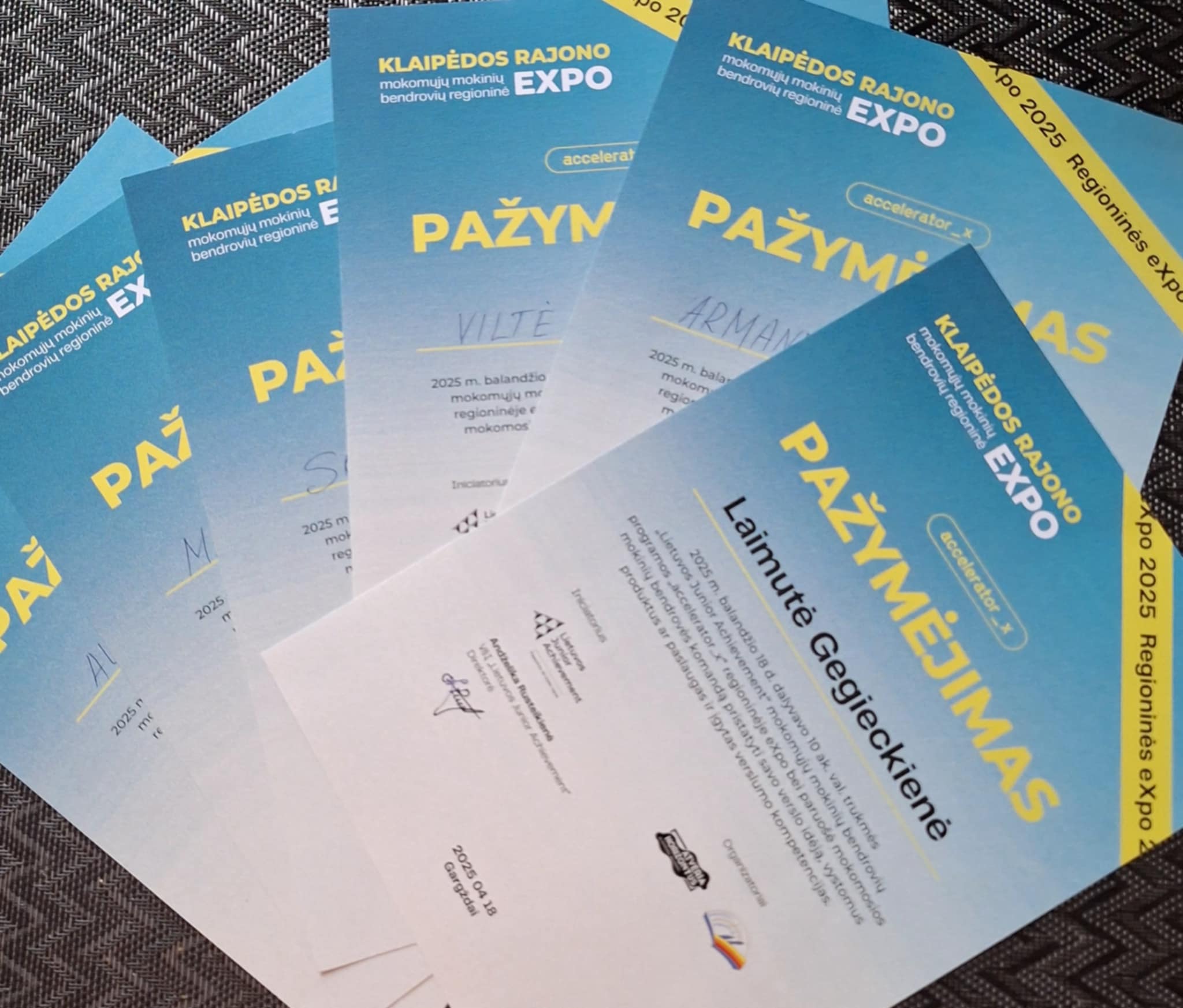 Mokomųjų mokinių bendrovių eXpo