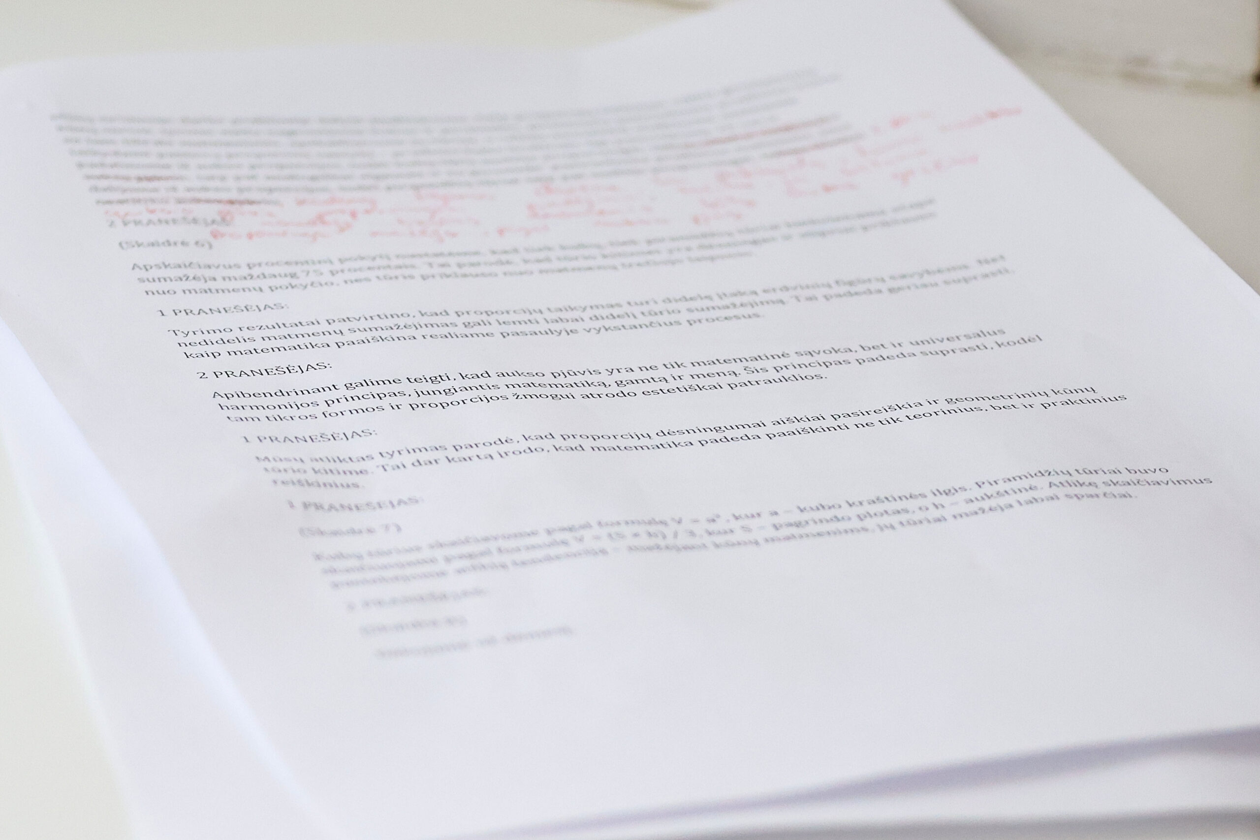 Tiriamųjų darbų pristatymai