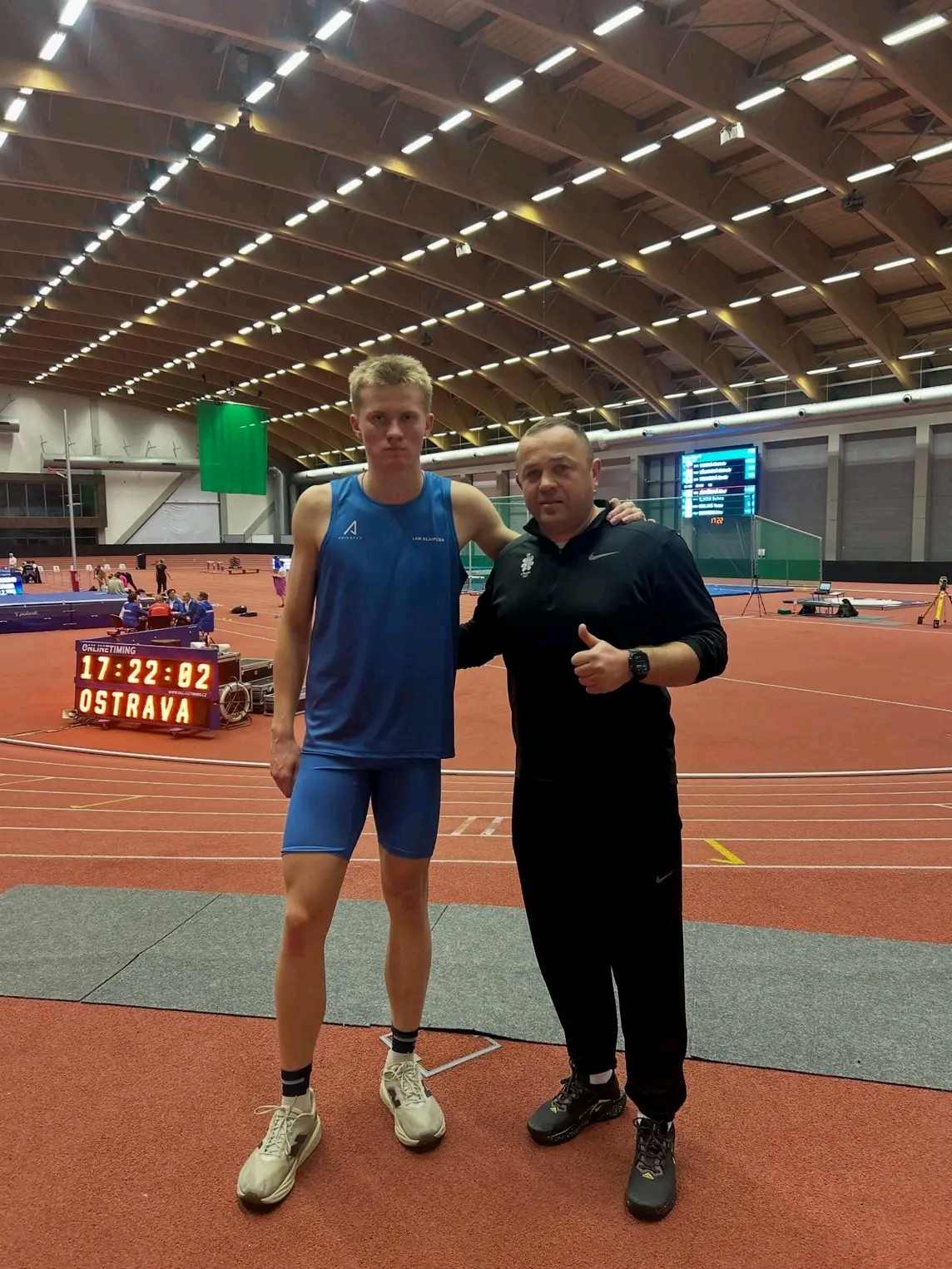 Sveikiname mūsų sportininką